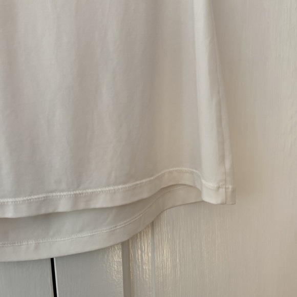 Banana Republic Sleeveless Cowl Blouse White Size Small Shirt Top Work Dressy - Picture 12 of 12